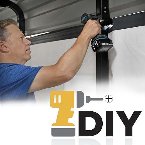 Arrow Carports Galvanized Steel Carport, Full-Size Metal Carport Kit, 12' x 24' x 9', Charcoal