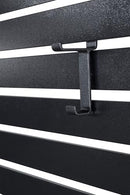 Sojag Meeru 9 ft. x 12 ft. Outdoor Aluminum Pergola with Rustproof Powder-Coated Frame, Welded Anchoring Plates, and Louvered Wall Design for Stylish Backyard Shade and Shelter