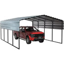 7DEYAB Car Tent Garage Steel Canopy Carport Parking Hard Top Pergola Style with Metal Frame