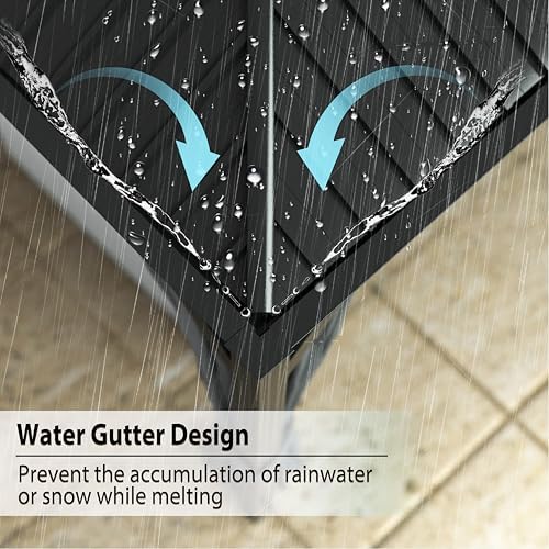 Yardenaler 14x20 FT Hardtop Gazebo Canopy with Double Galvanized Steel Roof, Permanent Outdoor Pavilion with Curtain & Mesh Netting for Patio. Garden, Backyard, Black