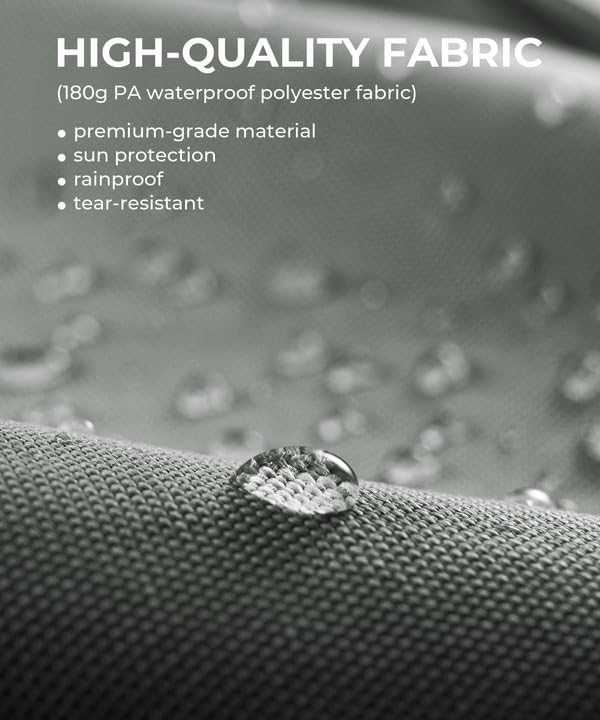 GAOMON Retractable Pergola 10' x 13' Aluminum Outdoor Pergola with Retractable Canopy Faux Wood Metal Pergolas for Patios, Backyard, Deck, Patio, Garden Porch Beach Pavilion Grape Trellis, Gray