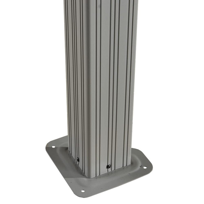 Sojag Outdoor 10' x 10' Monaco Hardtop Double Roof Gazebo Outdoor Sun Shelter, Champagne