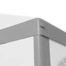 Outsunny 20 x 20 ft Heavy Duty Party Tent Outdoor Gazebo Wedding Tent Event Shelter Carport BBQ with Removable Sidewalls & Windows, Outside Waterproof Canopy for Parties, White and Gray