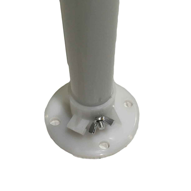 Impact 11' x 20' Portable Carport Garage Canopy, Outdoor Party Tent with 8 Dressed Legs, White