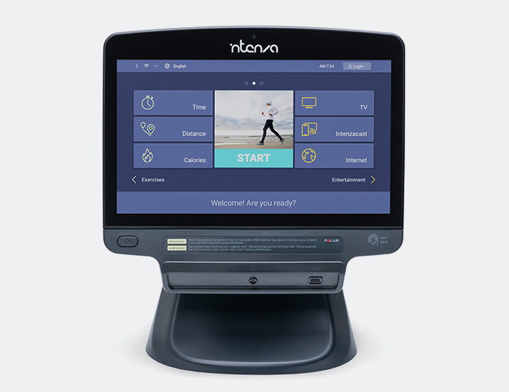 Intenza 550 Entertainment Series Recumbent Bike