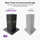 PURPLE LEAF 10' x 10' Pergola with Curtains Outdoor Retractable Pergola Patio Metal Shelter for Garden Porch Pavilion Dark Gray Frame Gazebo Modern Yard Grill Pergolas with Shade Canopy Navy Blue