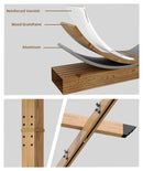 10' X 13' Outdoor Pergola with Retractable Canopy Aluminum Pergola Faux Wood Metal Pergolas Gazebo for Backyard, Deck, Patio, Garden Porch Beach Sun Shade Pavilion Grape Trellis Grill, Gray