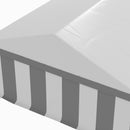 Outsunny 20 x 20 ft Heavy Duty Party Tent Outdoor Gazebo Wedding Tent Event Shelter Carport BBQ with Removable Sidewalls & Windows, Outside Waterproof Canopy for Parties, White and Gray