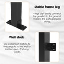 Arlopu 10'x 14' Gazebo Pergola, Outdoor Aluminum Lean to Hard Top with Sloped Roof, Large Wall-Mounted Heavy Duty Awnings for Patio, Garden, Decks, Backyard and More