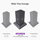 PURPLE LEAF Louvered Pergola 13' x 15' Large Patio Aluminum Pergola Modern Outdoor with Adjustable Roof for Deck Garden Yard Hardtop Gazebo