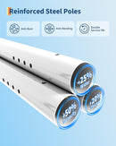 Carport Canopy, 10 x 20ft Garage Tent Shelter Tarp, Heavy-Duty Carport Canopy with Roll-Up Windows & Doors, Removable Sidewalls Car Canopy, Car Tent Waterproof for Cars, Boats, Trucks