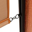 12'X 14' Cedar Wood Pergola, Wood Patio Pergola with Retractable Shade Canopy, Rot Resistant, Durable, for Backyard, Garden, Deck, Outdoor Entertaining