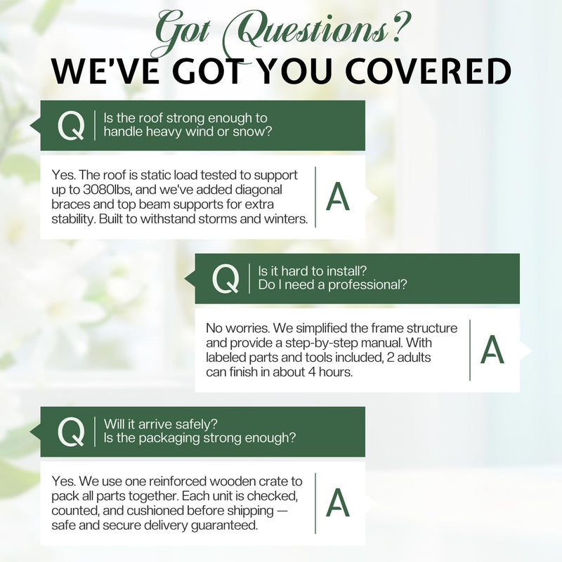 Jocisland 12x24x9.5 FT Cedar Wood Hardtop Carport with Steel Roof, Waterproof Outdoor Gazebo Pavilion, Heavy-Duty Snow & Wind Resistant Canopy for Patio, Driveway, Garden