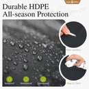 Carport Car Port Metal Canopy 10x15 ft Heavy Duty for Snow, Portable Garage Kit Shed Tent Shelter Metal Frame All Weather Outdoor for Boat with Removable Sidewalls, Dark Grey, Sophia & William