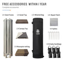 CROWN SHADES 12x12 Pop up Gazebo with Mosquito Nettings, Patented Center Lock 6-Sided Portable Gazebo, 300D Silver-Coated Fabric UV Resistant, Pop Up Canopy Tent for Patio, Party, Beige&Coffee