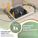 Yalissey 10'×8' Patio Gazebo with Waterproof Fuzzy Strip, Outdoor Gazebo with Innovative Base Support, Wall Mounted Gazebos Pergola with Roof for Backyard, Decks, Garden