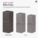 PURPLE LEAF Louvered Pergola 11' × 15' Outdoor Hardtop Gazebo Sun Shade with Adjustable Canopy Patio Aluminum Retractable Roof for Outside Deck Backyard Pavilion