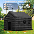 SAYOK Inflatable Nightclub 18x15x15 Ft, Inflatable Party Tent with Disco Ball Light, Inflatable Night Club Tent for Adults Wedding Birthday Backyard Party Business