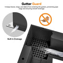 Modern Shade Aurora Louvered Pergola 10'x10' with USB Charging Port Deck, Outdoor Pergola with Adjustable Waterproof Roof & Integrated Drainage, Reinforced Frame for Patio Deck, Easy Assembly, Black