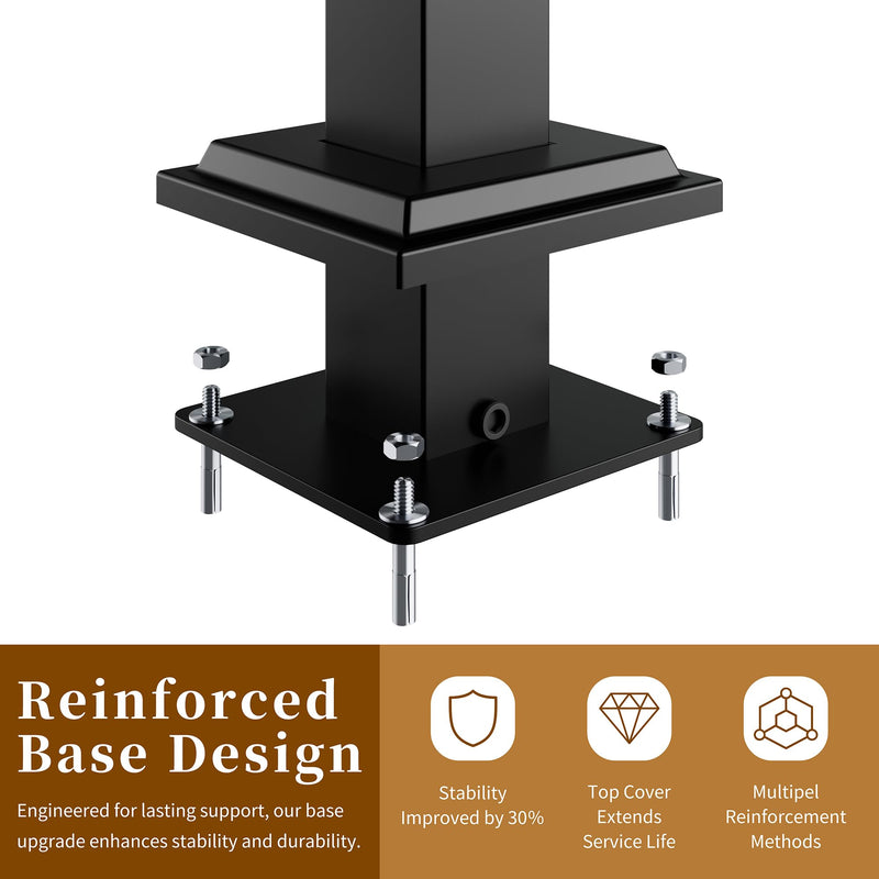 Walsunny Metal Carport 12x15 FT Heavy Duty Carport Canopy with Enhanced Base, Outdoor Car Shelter with Galvanized Steel Roof and Frame Garage for Truck, SUV, Boat, Gray