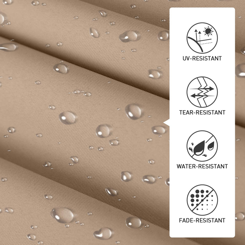 Masyardi 12 x 12 Ft Outdoor Aluminum Pergola, Retractable Canopy & 2 Sides Shades for Patio Backyard Garden Deck