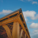 Backyard Discovery Barrington 24' x 12' Cedar Wood Outdoor Gazebo Pavilion with Hardtop Galvanized Steel Hip Roof, Snow Support, Wind Resistance, PowerPort, Shade for Garden, Patio, Deck, Entertaining