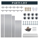 Shintenchi Carport 12' x 20' Heavy Duty Portable Garage, Car Port Canopy with Side-Opening Removable Door & Roll-Up Windows, Car Canopy for Truck,Car,Boat,Motorcycle,White