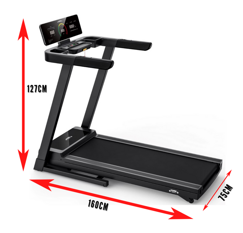 York Barbell HT5 Folding Treadmill