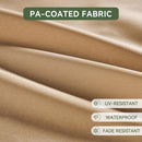 Aoxun 10'x10' Outdoor Pergola, Heavy-Duty Aluminum Pergola Patio, Modern Pergola with Retractable Sun Shade Canopy for Garden, Deck and Backyard