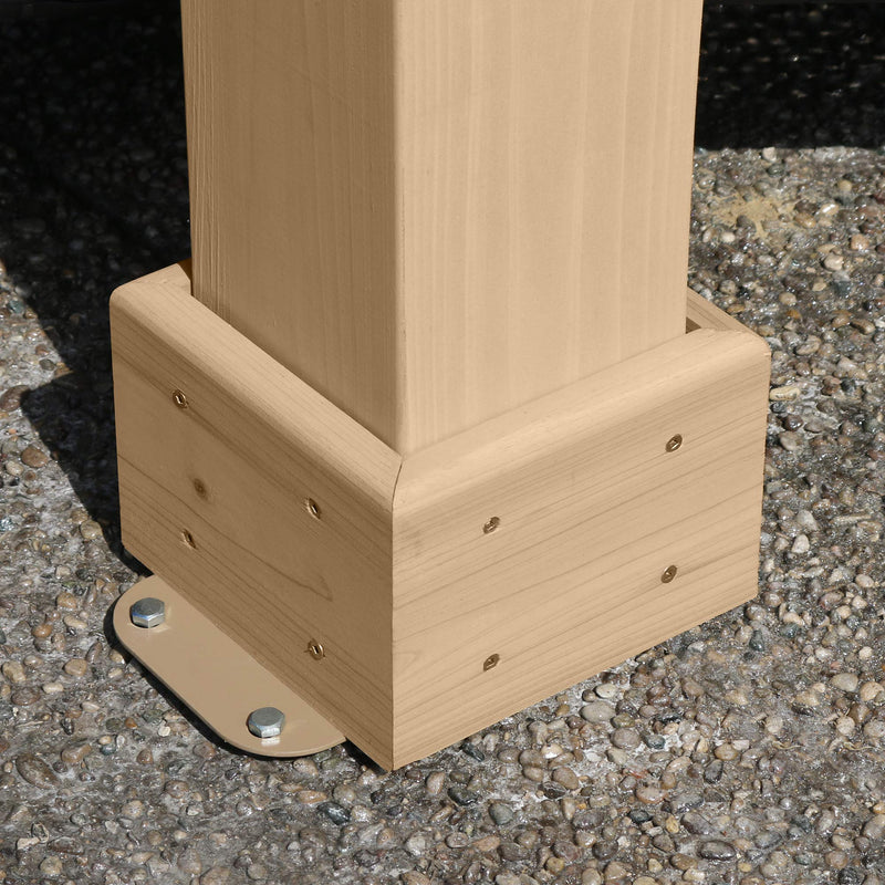 Yardistry 10' x 12' Pergola Brown