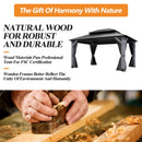 GARTOO 12' x 16' Outdoor Wood Gazebo - Permanent Wooden Hardtop Gazebo Pavilion with Double Curtains, Galvanized Steel Roof Cedar Wood Gazebos for Garden, Lawn, Poolside, Backyard Deck