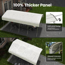 12x20 Carport, Heavy Duty Metal Car Port, All-Weather Protection, Easy Assembly for Cars, Trucks, Boats, Tractors, and Outdoor Storage