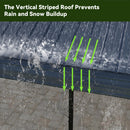 GRAVFORCE 12x20 FT Metal Carport, Heavy Duty Carports Canopy with Galvanized Steel Frame and Roof, Outdoor Garage Car Shed for Pickup, Boat, Cars and Tractors