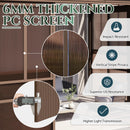 EROMMY 10' x 14' Sunroom, Wall Mounted Gazebo with Galvanized Steel Roof & Aluminum Frame, 3-Sided Sliding Doors, Lean to Gazebo with 6mm Thickened UV-Resistant PC Screen for Patio, Garden, Backyard