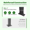 MUPATER 12'x 20' Outdoor Pergola on Clearance with Metal Frame, Lean to Pergola Gazebo, Wall-Mounted Heavy Duty Awnings for Patio, Deck, Porch and Backyard