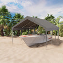 13x20FT Heavy Duty Carport Canopy Portable Garage Shelter, Waterproof & UV Protected for Party Tent, Outdoor Car Storage, Durable Vehicle Protection Shed