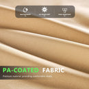 Aoxun 10'x10' Outdoor Pergola, Retractable Adjustable Roof, Aluminum Sun Shade Canopy, Modern Metal Patio Brown Shade Cover for Garden, Backyard and Deck