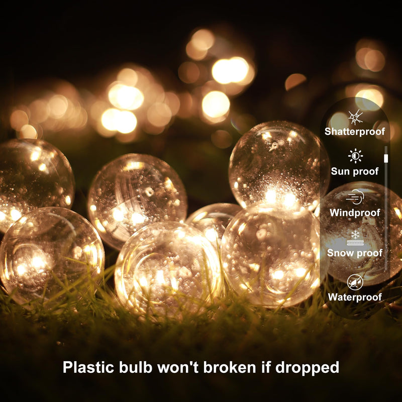 PURPLE LEAF Louvered Pergola 94AS 14' x 20' Outdoor Aluminum Pergola with Two Independently Adjustable Roof with 48 Light Bulbs for Backyard Garden