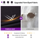 PURPLE LEAF 10' x 10' Pergola with Curtains Outdoor Retractable Pergola Patio Metal Shelter for Garden Porch Pavilion Dark Gray Frame Gazebo Modern Yard Grill Pergolas with Shade Canopy Navy Blue