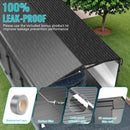 Metal Carport,Car Ports 20x20 Heavy Duty Metal for Snow,Car Tent Garage with Galvanized Metal Roof,Outdoor Two Car Carport All Weather