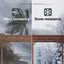 YOPTO 12x16 FT Outdoor Gazebo,Wooden Grape Pergola with Waterproof and Climbing Plant Support,Garden,Terrace,Backyard,Deck, Wind Protection Rating:Level 6,Brown