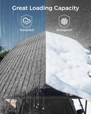 Mars Explo 12x20FT Heavy Duty Metal Carport Kit, Galvanized Permanent Shelter for Pickup Trucks, Tractors, RVs - Extra Sturdy Frame with Enhanced Anchoring System & Snow Load Capacity