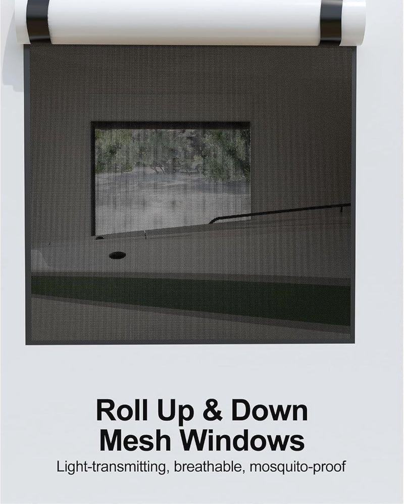 IDEALHOUSE 10x20ft Heavy Duty Carport with Roll-Up Windows - Portable Garage with Removable Sidewalls & Doors, All-Season Tarp Shelter for Cars, Trucks, Boats & Motorcycles (White)