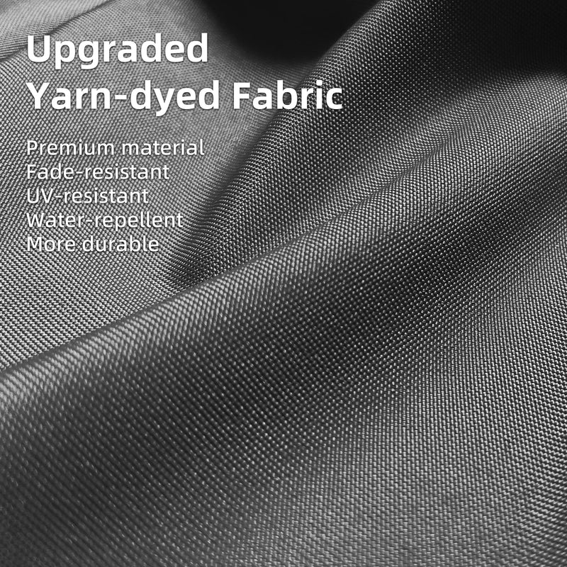 PURPLE LEAF 10' X 10' Outdoor Retractable Pergola with Sun Shade Canopy Patio Metal Shelter for Porch Beach Garden Pavilion Grill Gazebo Modern Yard Grape Trellis Gray Pergola with String Lights