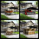 Special Paradise 20x20 Metal Carport Canopy – Heavy-Duty RV Shelter, Perfect as Car Port，Car Tent, Garden Shed & Weatherproof Storage Solution