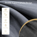 HOMPUS Louvered Pergola 10' x 20', Outdoor pergola with Aluminum Frame and Adjustable Rainproof Roof, Modern Louvre Shade for Garden & Patio, Curtains and Netting Included, Black