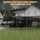 20 x 30 FT Metal Carport with Galvanized Steel Roof, Heavy Duty Metal Roof Carport with Enhanced Base, Tall MetalCarport Kits Garage for Tractors, Trucks, Boats, Cars