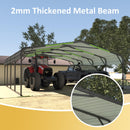 VEIKOU 20'x20' Carport, Heavy Duty Metal Carport with Alloy Steel Roof, Car Port Shelter with Innovative Assembly Structure Metal Car Port Kits for Car, Boat, Truck