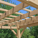 Yardistry 10' x 12' Pergola Brown