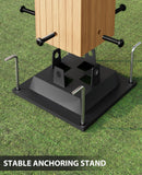 10x13 Ft Outdoor Aluminum Pergola, Upgraded Faux Wood Grain Retractable Pergola with Adjustable Roof & Side Mesh Screen, Modern Metal Patio Gazebo for Deck, Backyard, Porch, Vineyards, Beige + White